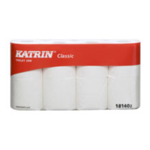 Toiletpapir 2-lags, Katrin Classic Toilet 200 (25 m), kasse 64 ruller