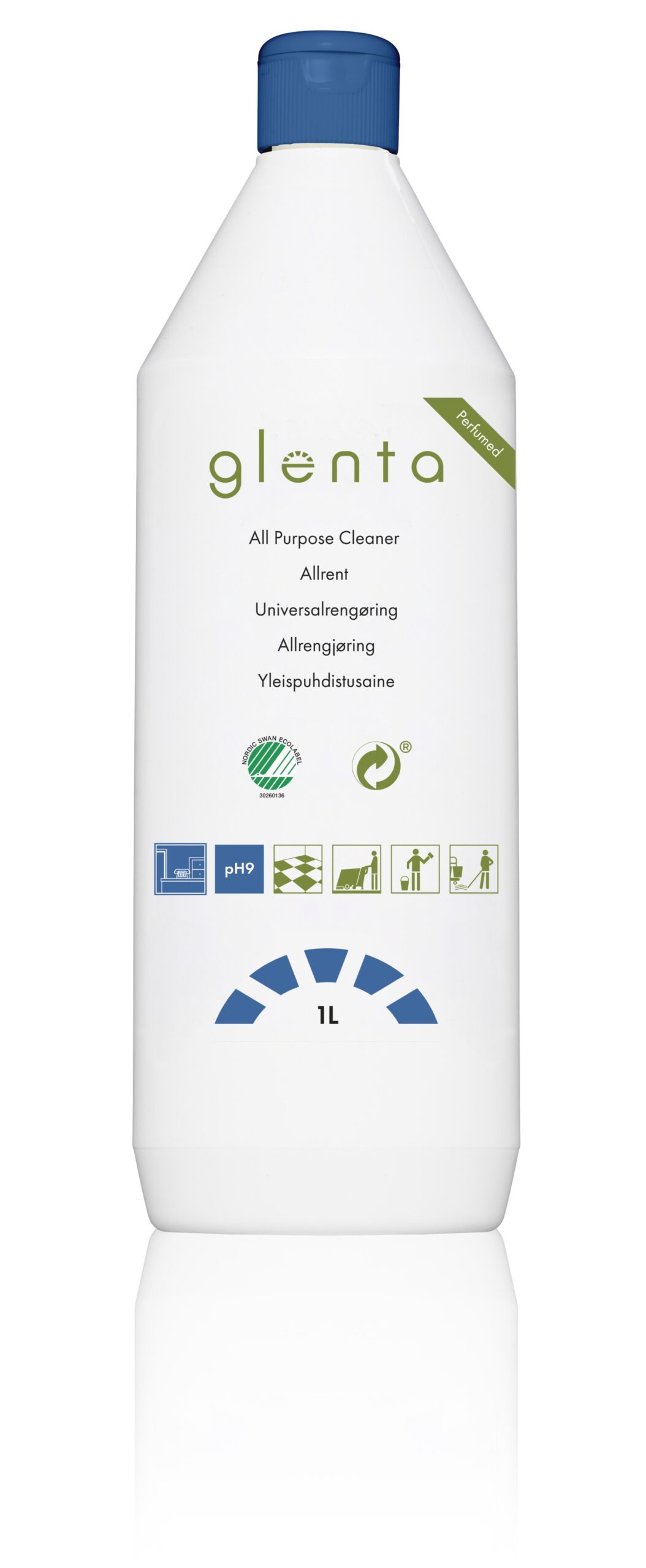Universalrengøring 1 l, parfumefri