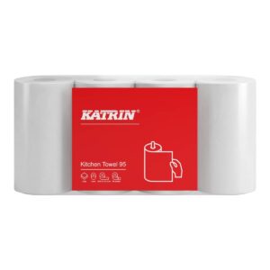 Køkkenrulle 2-lags, Katrin Kitchen 95 (26,6 m), kasse 28 ruller