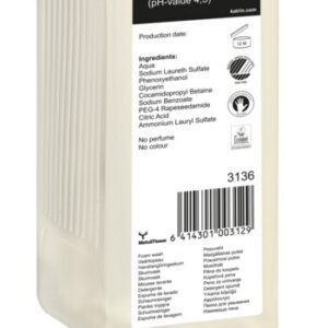 Katrin skumsæbe 1 l patron (Foam Soap Pure Neutral)