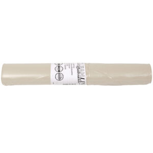 Affaldssække 100 l klar, tynd 33 my (genanvendt LDPE)