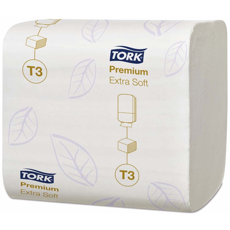 Toiletpapir Ark, Tork, Premium, Bulk, 2 lag, hvid, 110mm, æske a 7560 ark, FSC Mix Credit – bredde 103
