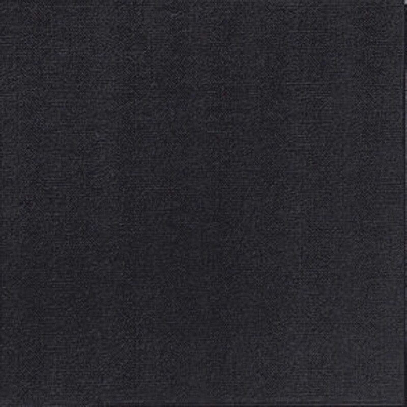 Middagsserviet, Duni, Dunilin, 1/4-fold, 1 lag, tissue, sort, 400mmx400mm, pakke med 45 stk
