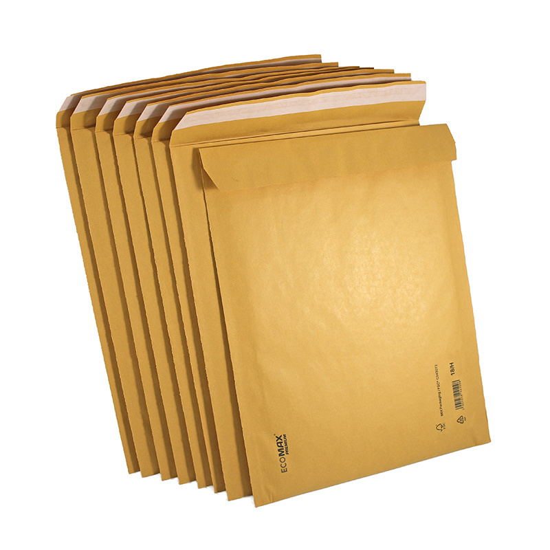 Boblepose, 19/I, 320 x 455 mm, Kort side åben, brun, pakke a 50 stk, palle a 20 kartoner, FSC Mix Credit